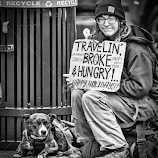 With Dog by Lou Plummer -  