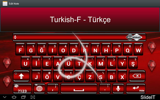 SlideIT Turkish-F Pack