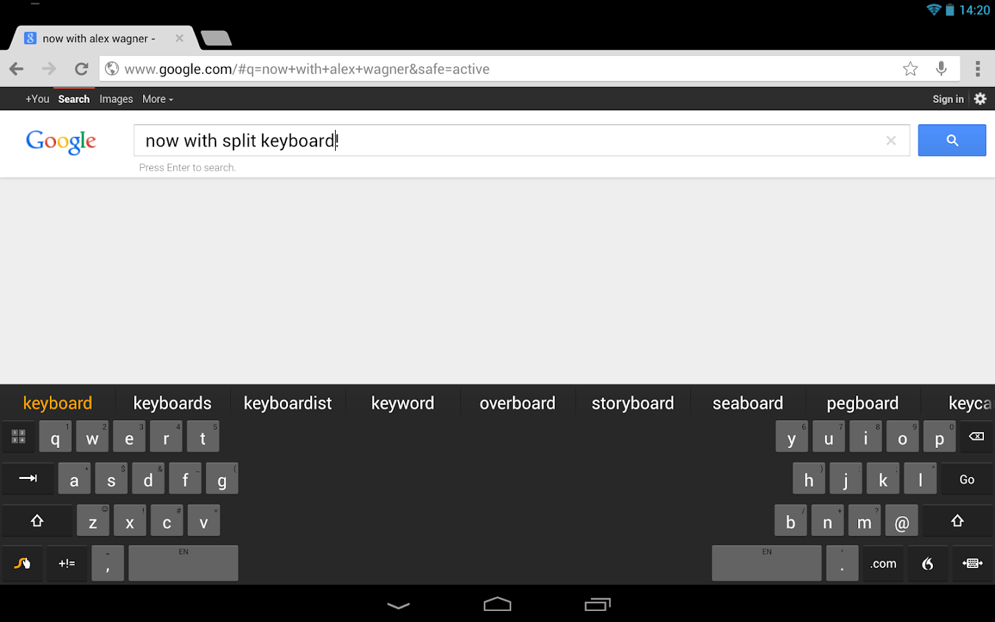 Swype Keyboard - screenshot