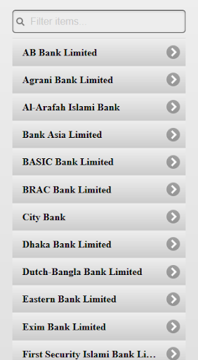 Bank Info BD