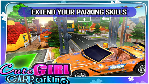 Cute Girl Car Parking