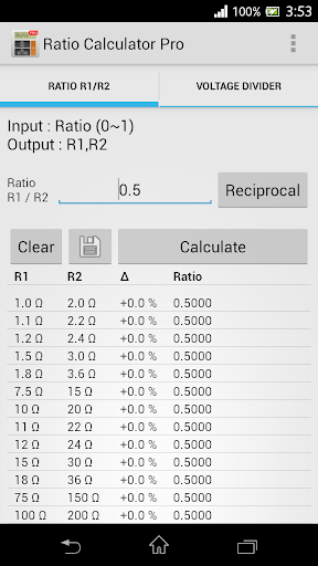 Ratio Calculator Pro