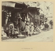 Koperslagerswinkel in Caïro