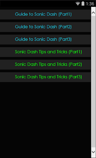 Sonic D Tips and Tricks