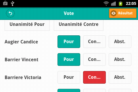 VoteAG Screen 3
