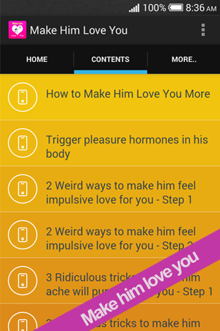 【免費社交App】Make Him Love You-APP點子