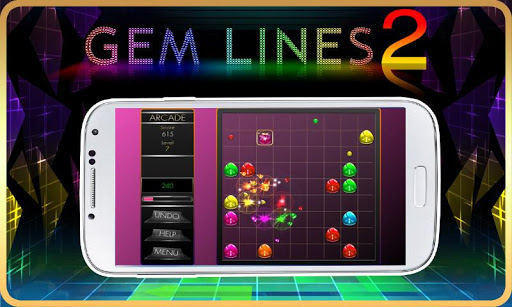 【免費棋類遊戲App】Gem Lines Deluxe-APP點子