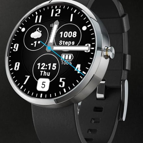 Android application Skob Watch Face Military screenshort
