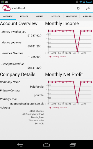 【免費商業App】KashDroid - Kashflow client-APP點子