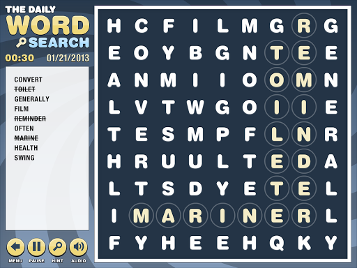 Daily Word Search 1.4.0 screenshots 2