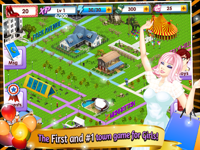 Lastest Girl Town : Girl City Game APK
