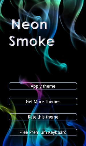 Neon Smoke Keyboard