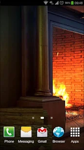 Fireplace 3D Pro lwp - screenshot thumbnail
