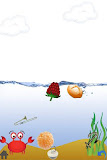 Kids science game with water