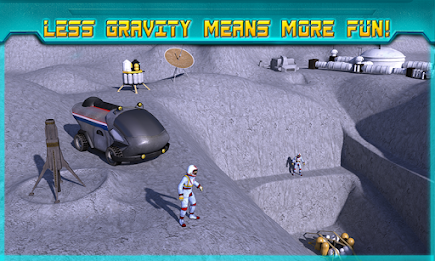 Space Moon Rover Simulator 3D poster 5
