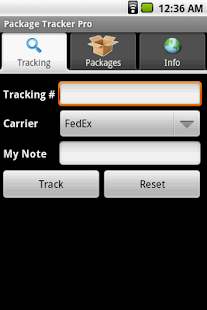 Package Tracker Pro - screenshot thumbnail