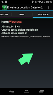 AdvancedLocationDetector(GPS) Screen 2