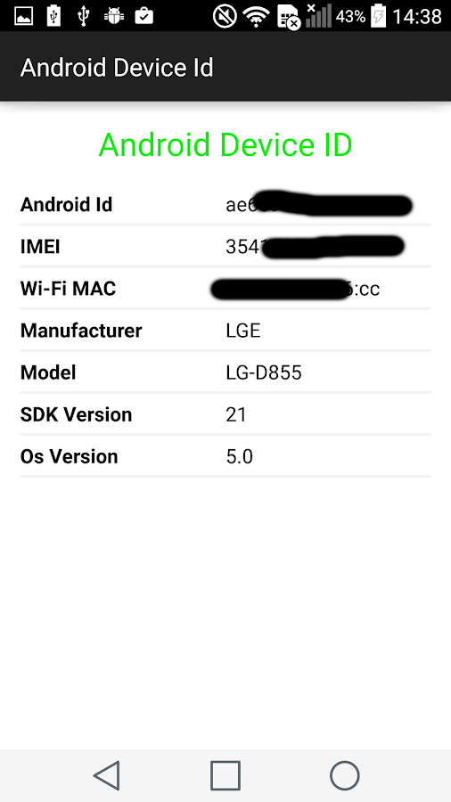 Device Id Android Apps on Google Play