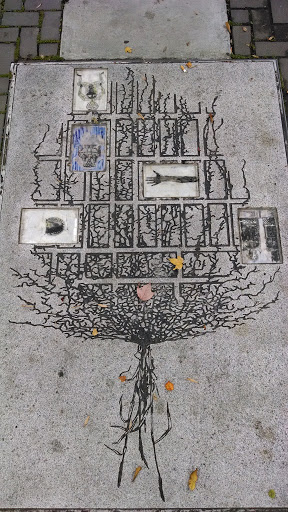 Tree of Health Sidewalk Inlay