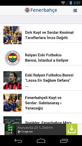 Fenerbahçe Haberleri