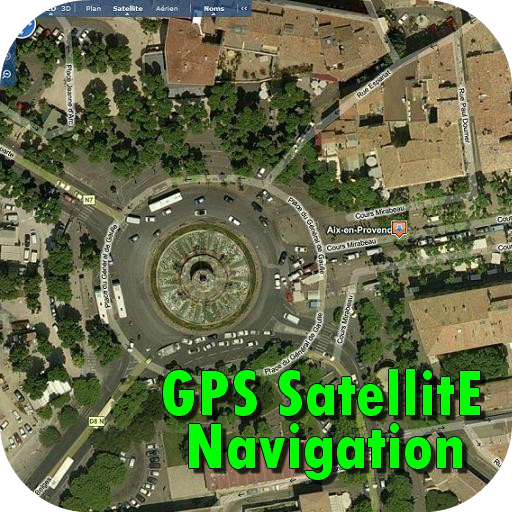 GPS satellite MAP navigation