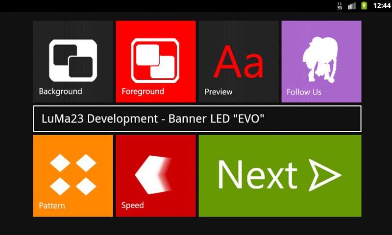 Banner LED EVO Pro Screen 1
