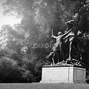 Lloyd Tilghman, Brig. Gen.  by April Gorniak - Buildings & Architecture Statues & Monuments