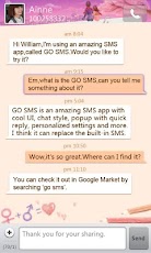 GOSMS Valentine love theme