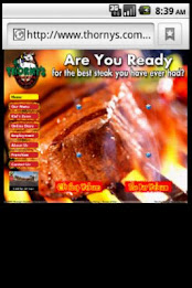 Thorny's Steakhouse poster 2