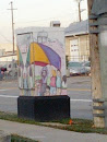 Rainy Day Power Box Mural