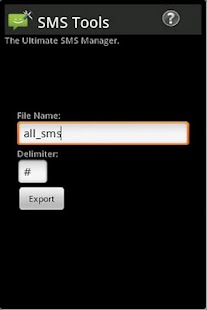 How to mod SMS Tools patch 1.0 apk for android