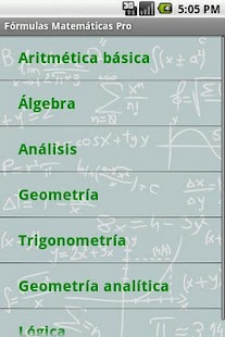 Fórmulas Matemáticas Pro