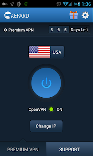  Kepard VPN: miniatura de captura de pantalla  