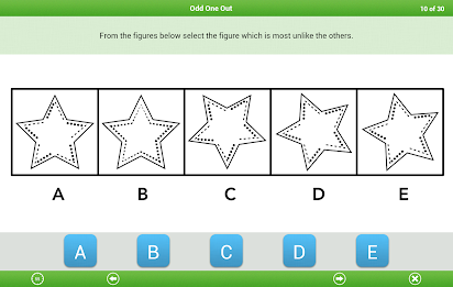 11+ Non-verbal Reasoning poster 11
