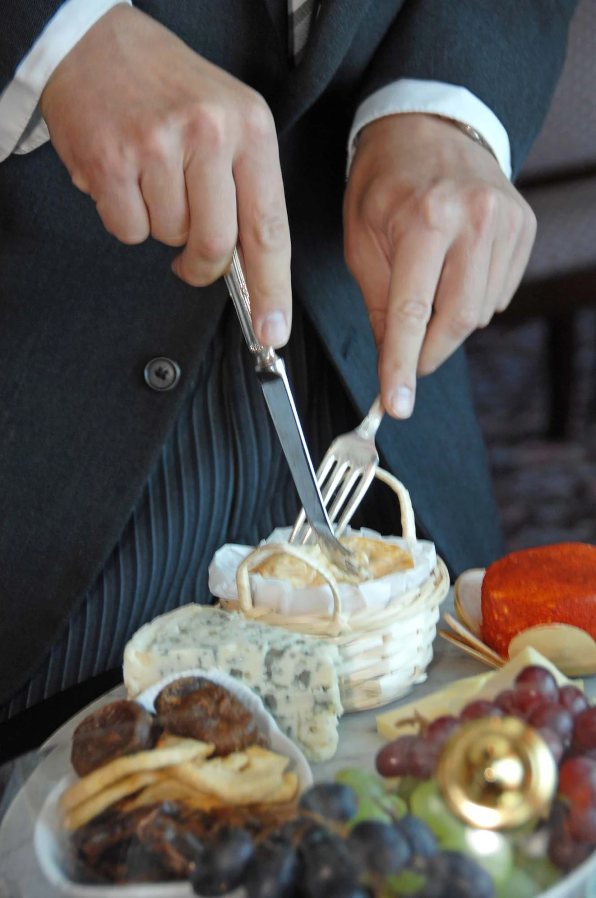 Culinary-Experiences-Crystal-Cheese-Sommelier - Let the Cheese Sommelier take you on a voyage of culinary discovery during your Crystal cruise.