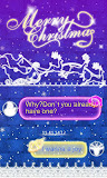 GO SMS MERRY CHRISTMAS THEME