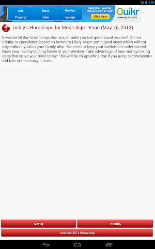 Daily Horoscope 2013