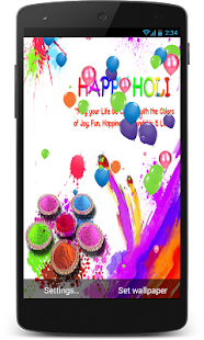 Holi Live Wallpaper Screenshots 7 Holi Live Wallpaper Screenshots 7