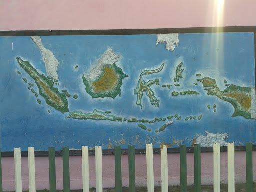 Relief of Indonesia