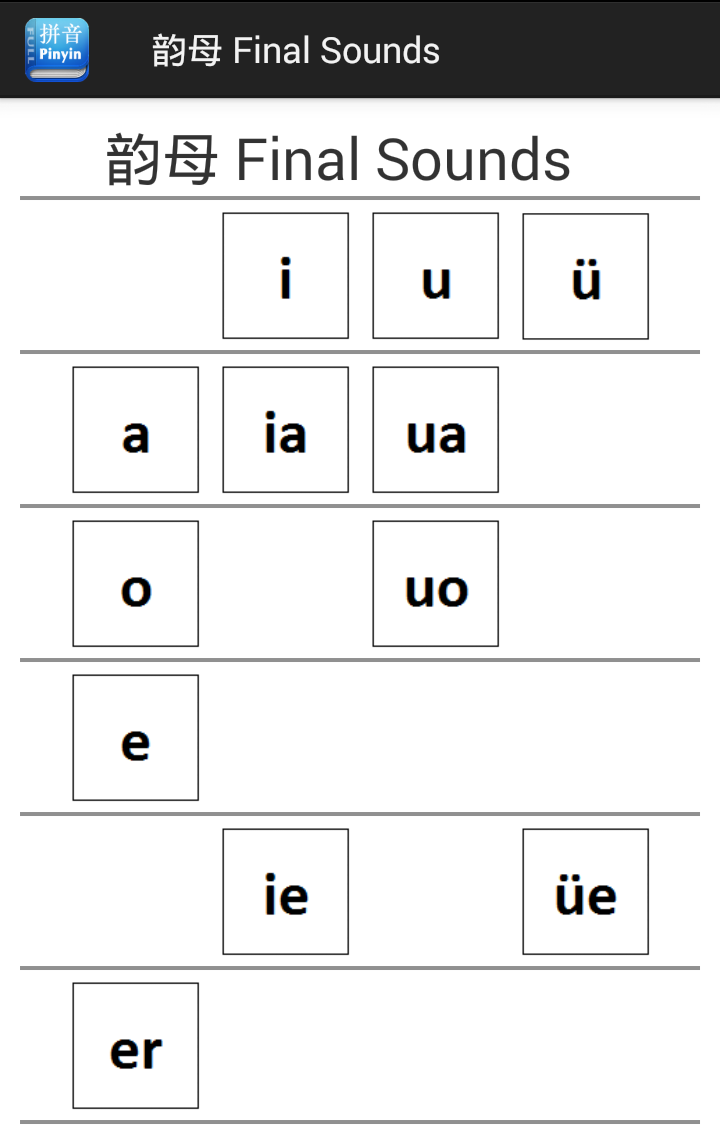 Easy Pinyin Full(En) Screen 3