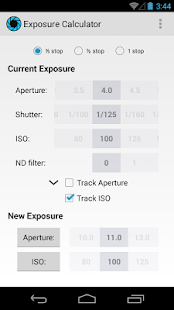 Exposure Calculator - Android Apps on Google Play