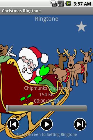 Android application Christmas Music Ringtones screenshort