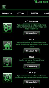 How to install Serenity Launcher Theme Green patch 5.2 apk for android
