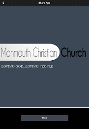 Monmouth Christian church poster 14