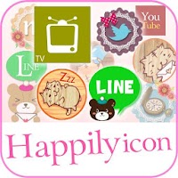 happilyicon（アイコン着せ替えアプリ）