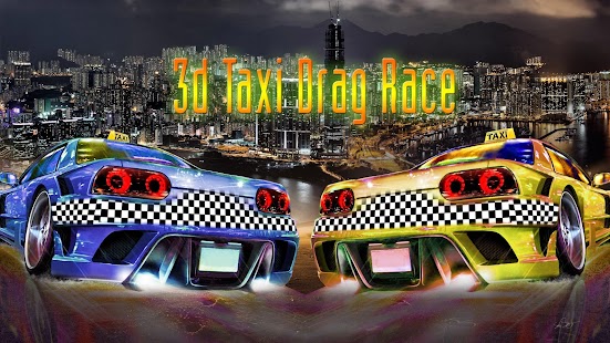 3D Taxi Drag Race