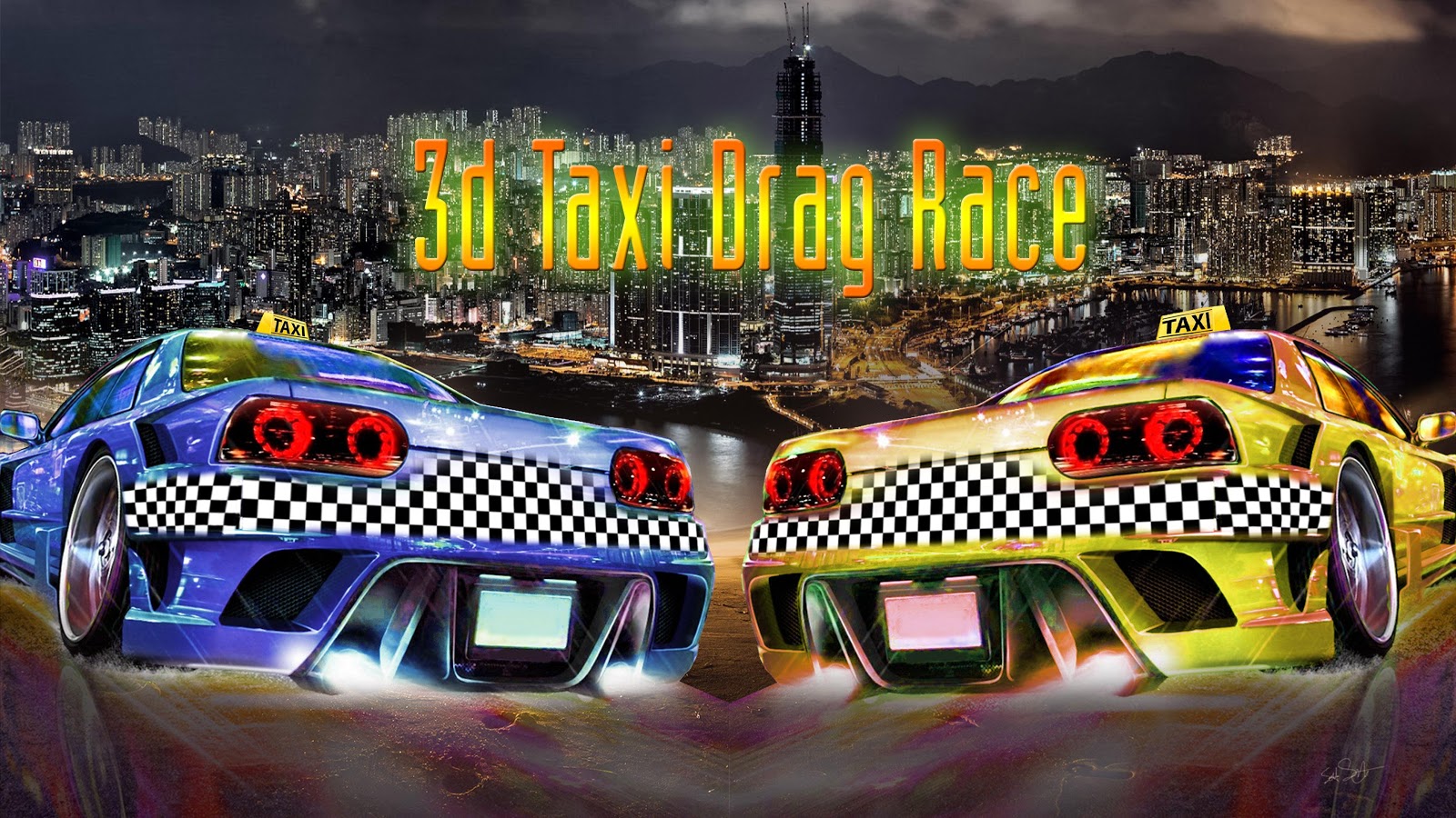 3D Taxi Drag Race Apl Android Di Google Play