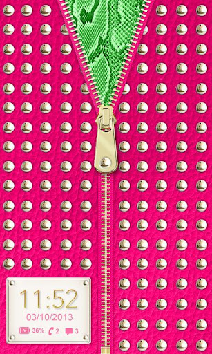 【免費個人化App】☀ Zinnia Round Studded Zipper☀-APP點子