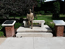 Uncle Bud Statue at Harding 