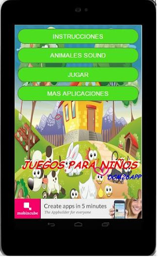 JUEGO PARA NIÑOS:ANIMALS SOUND